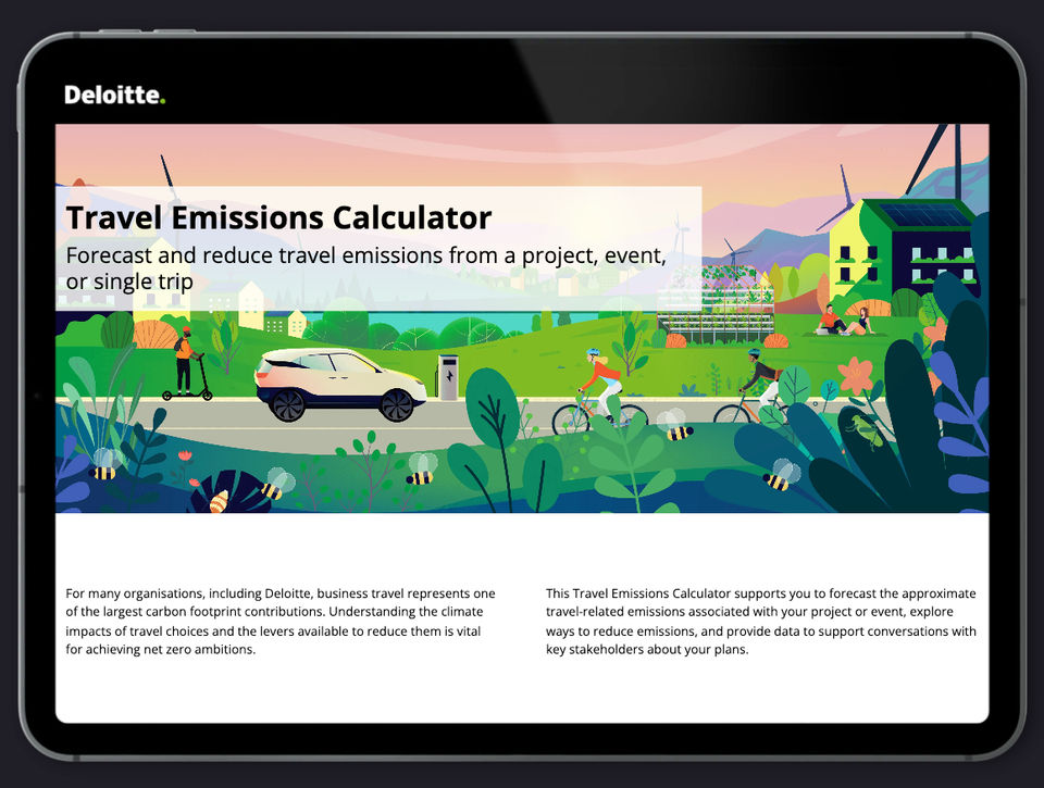Deloitte Carbon Emissions Calculator